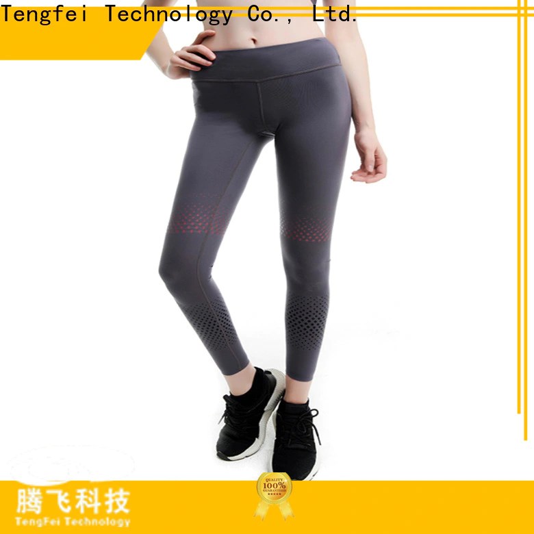 good-package compression leggings button design for camping