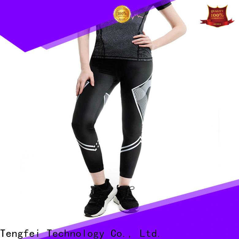 Tengfei awesome high support sports bra button design for sports
