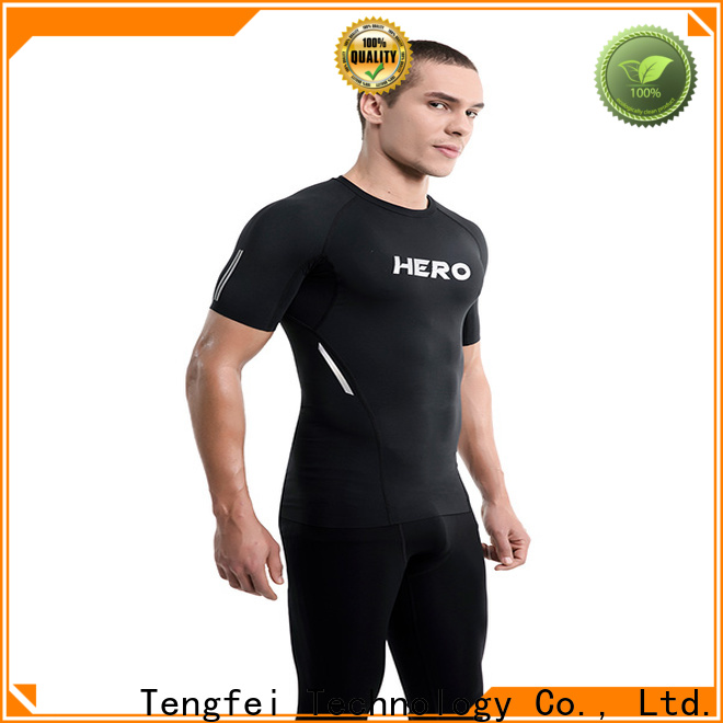 Tengfei awesome compression suit for yoga room