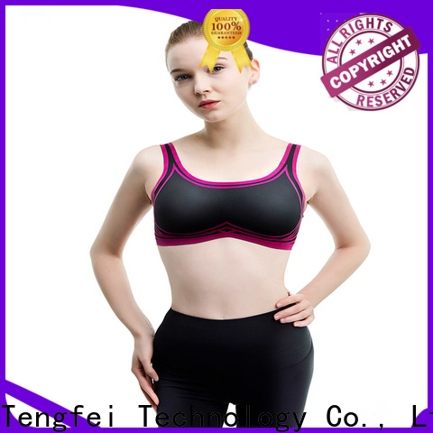 Tengfei compression leggings button design for sport events