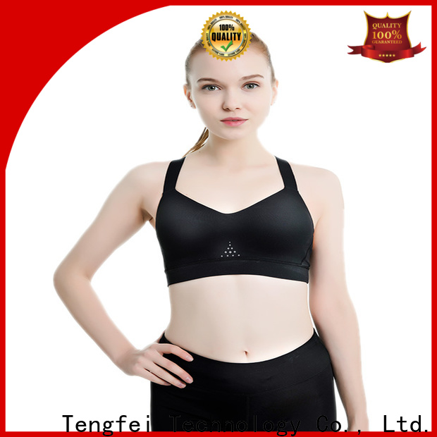 Tengfei nice compression sports bra  manufacturer