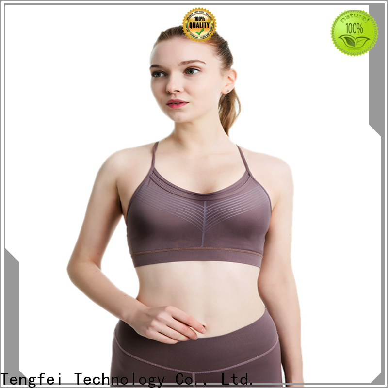 Tengfei high support sports bra in different color for sports