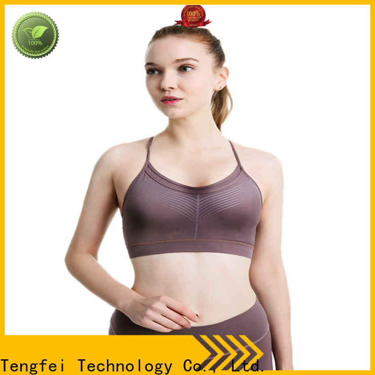 Tengfei awesome best sports bra for running wholesale for sporting