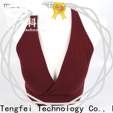 Tengfei superior saloni bra manufacturer High Class Fabric for exercise room