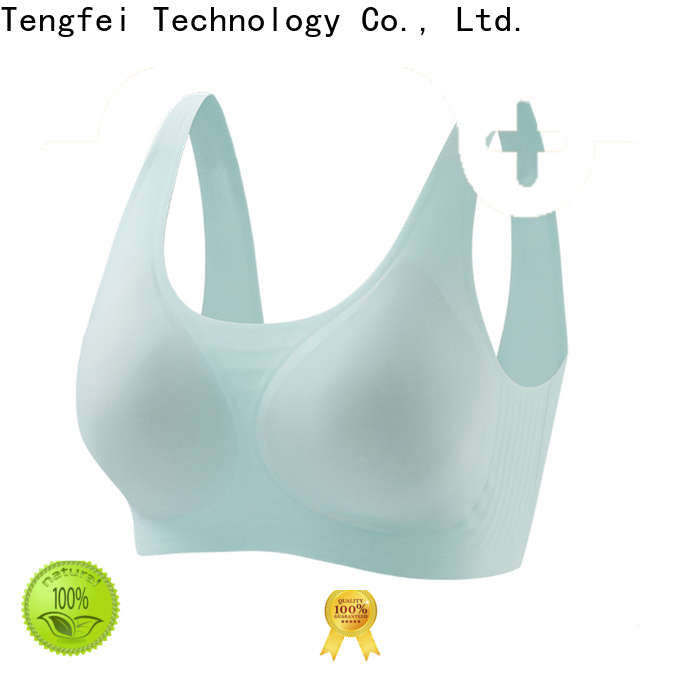 Tengfei reliable bra manufacturing cost High Class Fabric for yoga room