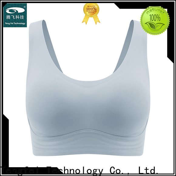Tengfei durable sports bra manufacturer High Class Fabric for sport events