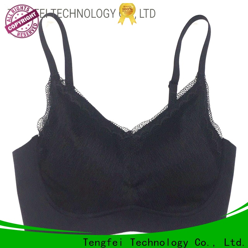 Tengfei useful bra manufacturing cost High Class Fabric for fitness centre