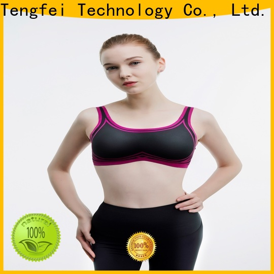 Tengfei useful bra manufacturing company High Class Fabric for sporting