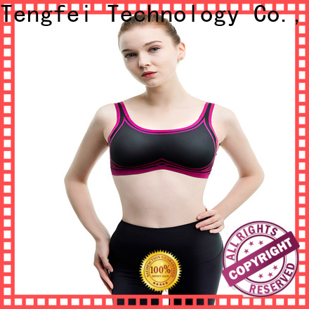 Tengfei compression sports bra  manufacturer for fitness centre