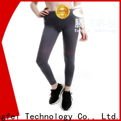 Tengfei reasonable compression suit button design for gymnasium