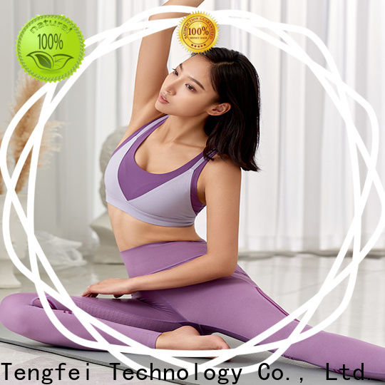 Tengfei cotton sleep bras for fitness centre