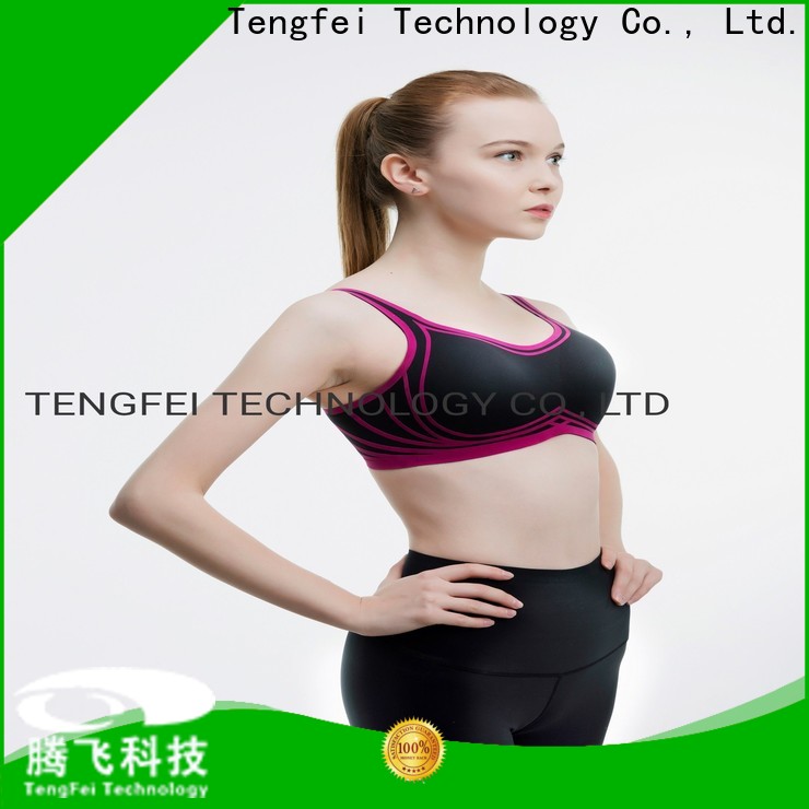 Tengfei useful salient bra manufacturers High Class Fabric for exercise room