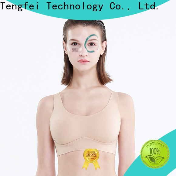 Tengfei excellent out from under seamless bra top free design for training house