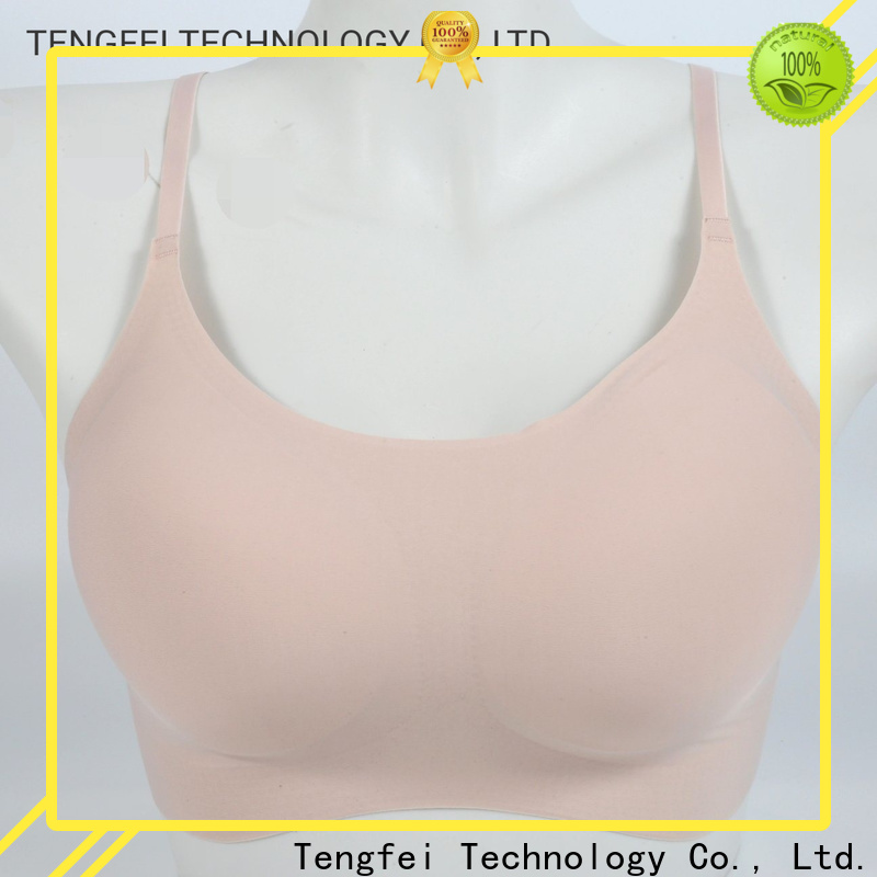 Tengfei stable bra manufacturing cost with cheap price for exercise room