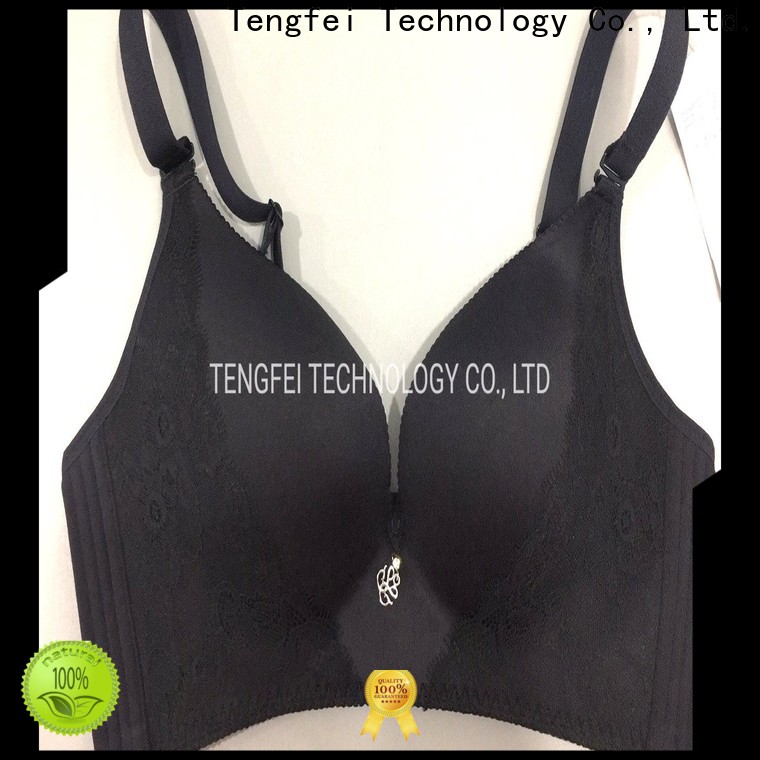 Tengfei durable paris beauty bra manufacturers High Class Fabric for fitness centre