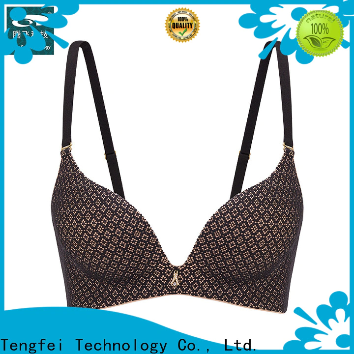 Tengfei paris beauty bra manufacturers High Class Fabric for fitness centre