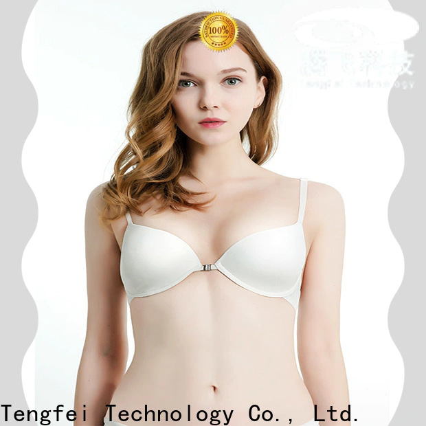 Tengfei splendid out from under seamless bra top bulk production for outwear sport
