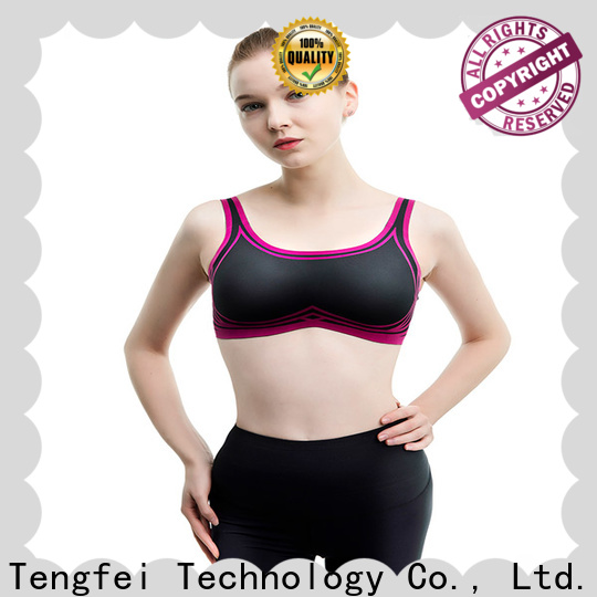 Tengfei nice high support sports bra  manufacturer for exercise room