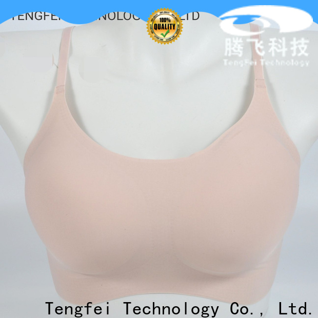 Tengfei bra manufacturers in tronica city High Class Fabric for training house