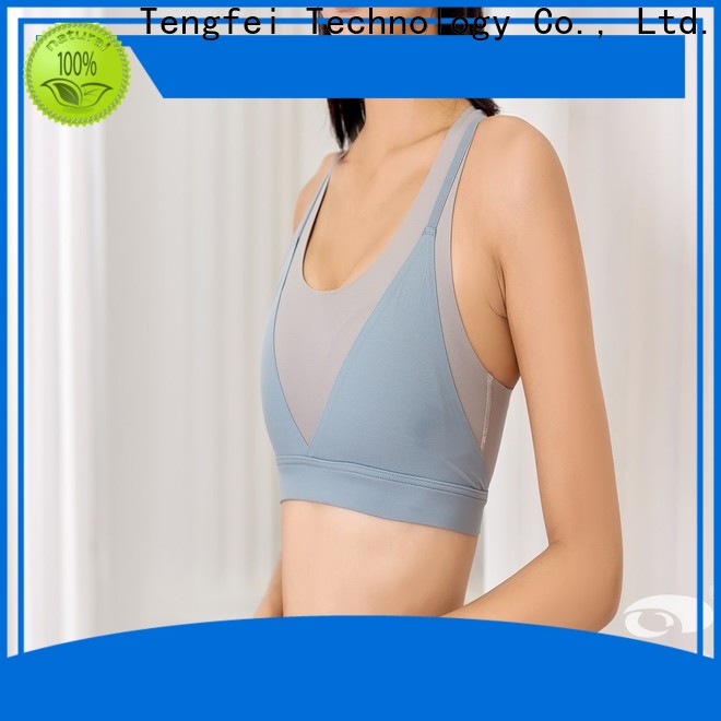 Tengfei stable air bra manufacturers High Class Fabric for fitness centre