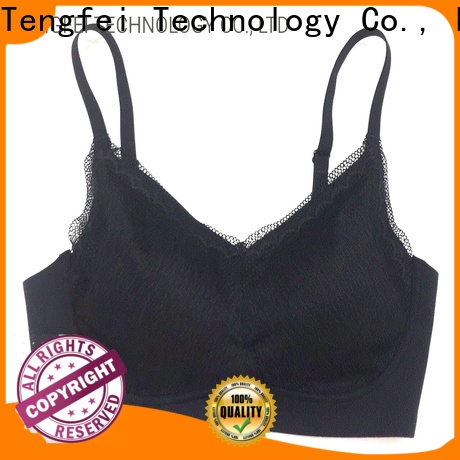 Tengfei exquisite saloni bra manufacturer High Class Fabric for sports