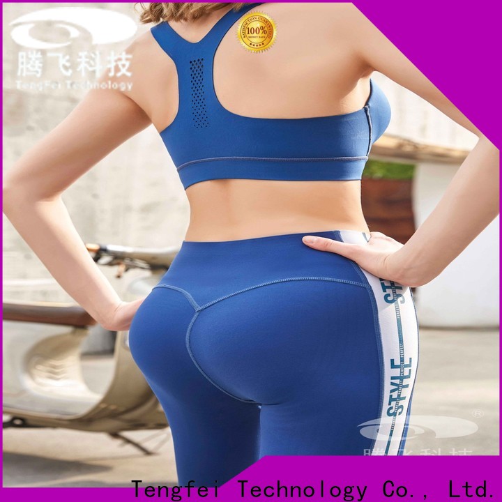 Tengfei stable largest sportswear manufacturer Comfortable Series for yoga room
