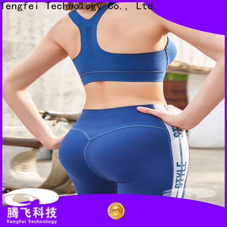 Tengfei gym wear manufacturer High Class Fabric for training house