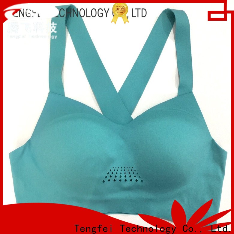 Tengfei exquisite paris beauty bra manufacturers High Class Fabric for yoga room