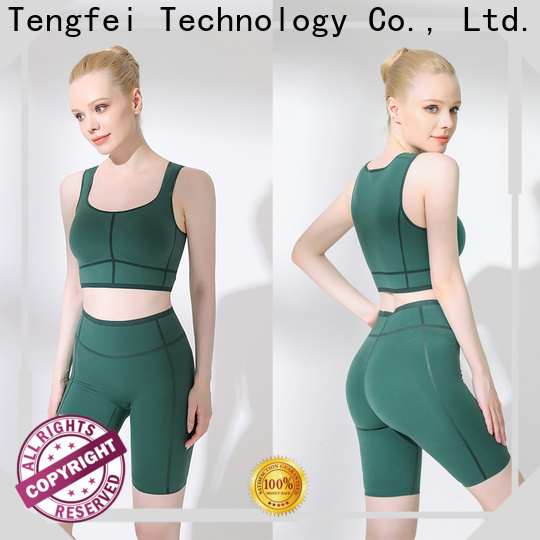 Tengfei inexpensive best sports bra for running button design for sport events