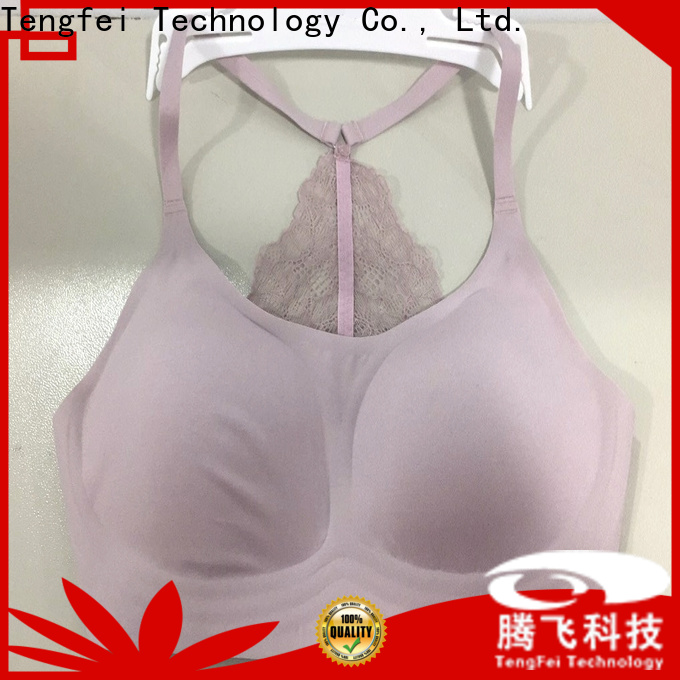Tengfei bra manufacturers in tronica city High Class Fabric for sport events
