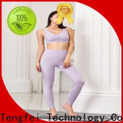 Tengfei exquisite private label athletic wear Comfortable Series for training house