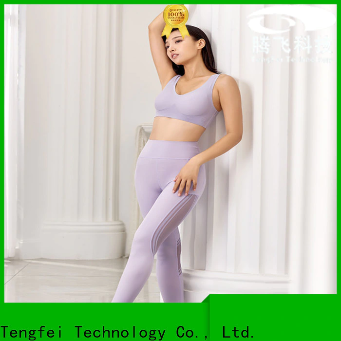 Tengfei plus size sleep bra free design for gym