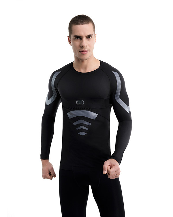 Men's super elastic smart tight compression sportswear